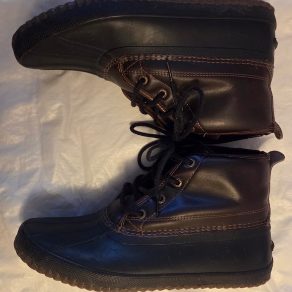 Sperry Men's Breakwater Duck Boots, Leather and Rubber, size 9.5 - Picture 5 of 8